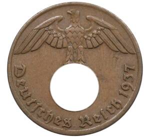1 рейхспфенниг 1937 года A Германия — Фото №1