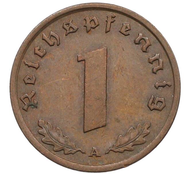 Монета 1 рейхспфенниг 1939 года A Германия (Артикул: K10-5396) — Фото №2