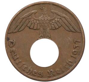 1 рейхспфенниг 1937 года A Германия — Фото №1