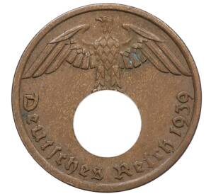 1 рейхспфенниг 1939 года A Германия