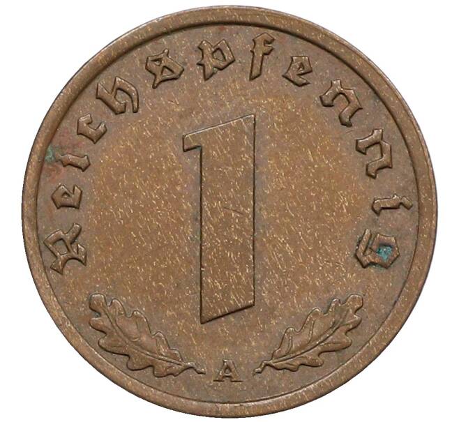 Монета 1 рейхспфенниг 1939 года A Германия (Артикул: K10-5400) — Фото №2