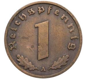 1 рейхспфенниг 1937 года A Германия — Фото №2