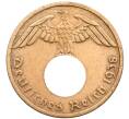 Монета 1 рейхспфенниг 1938 года A Германия (Артикул: K10-5403) — Фото №1