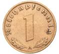 Монета 1 рейхспфенниг 1938 года A Германия (Артикул: K10-5403) — Фото №2