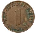 Монета 1 рейхспфенниг 1937 года J Германия (Артикул: K10-5407) — Фото №2
