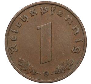 1 рейхспфенниг 1938 года G Германия — Фото №2