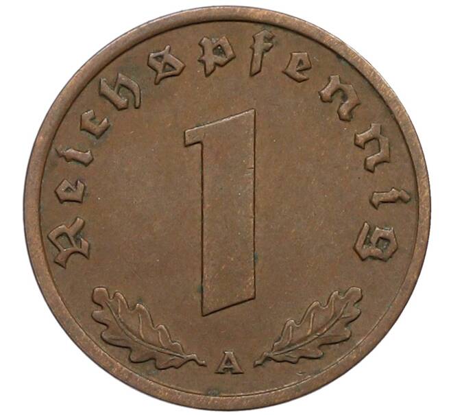 Монета 1 рейхспфенниг 1938 года A Германия (Артикул: K10-5409) — Фото №2