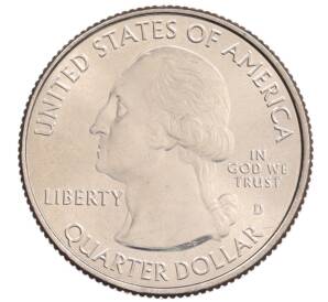 1/4 доллара (25 центов) 2018 года D США «Национальные парки — №43 Национальный парк Вояджерс» — Фото №2