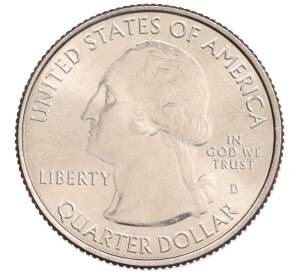 1/4 доллара (25 центов) 2018 года D США «Национальные парки — №42 Национальное побережье Апостл-Айлендс» — Фото №2