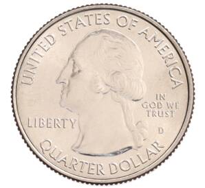 1/4 доллара (25 центов) 2018 года D США «Национальные парки — №42 Национальное побережье Апостл-Айлендс» — Фото №2