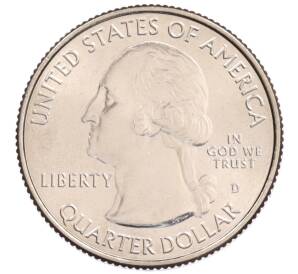 1/4 доллара (25 центов) 2018 года D США «Национальные парки — №42 Национальное побережье Апостл-Айлендс» — Фото №2