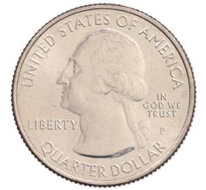 1/4 доллара (25 центов) 2019 года P США «Национальные парки — №50 Дикая местность Река Фрэнк Черч» — Фото №2