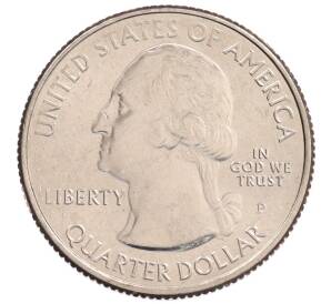 1/4 доллара (25 центов) 2019 года P США «Национальные парки — №50 Дикая местность Река Фрэнк Черч» — Фото №2