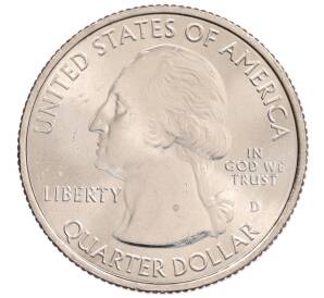 1/4 доллара (25 центов) 2015 года D США «Национальные парки — №26 Национальный монумент Гомстед» — Фото №2