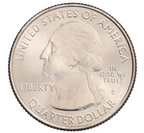 1/4 доллара (25 центов) 2015 года D США «Национальные парки — №26 Национальный монумент Гомстед» — Фото №2