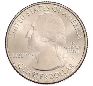 1/4 доллара (25 центов) 2014 года P США «Национальные парки — №24 Национальный парк Грейт-Санд-Дьюнс» — Фото №2