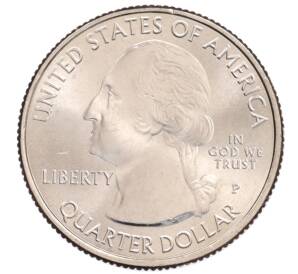 1/4 доллара (25 центов) 2014 года P США «Национальные парки — №24 Национальный парк Грейт-Санд-Дьюнс» — Фото №2