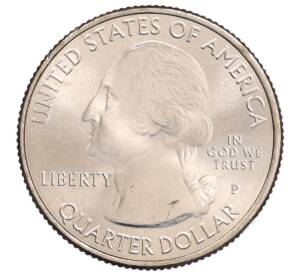 1/4 доллара (25 центов) 2014 года P США «Национальные парки — №24 Национальный парк Грейт-Санд-Дьюнс» — Фото №2