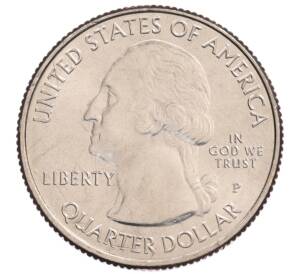 1/4 доллара (25 центов) 2020 года Р США «Национальные парки — №54 Исторический парк Марш-Биллингс-Рокфеллер» — Фото №2