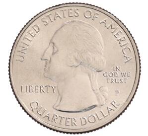 1/4 доллара (25 центов) 2020 года Р США «Национальные парки — №54 Исторический парк Марш-Биллингс-Рокфеллер» — Фото №2