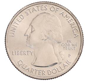 1/4 доллара (25 центов) 2020 года Р США «Национальные парки — №54 Исторический парк Марш-Биллингс-Рокфеллер» — Фото №2