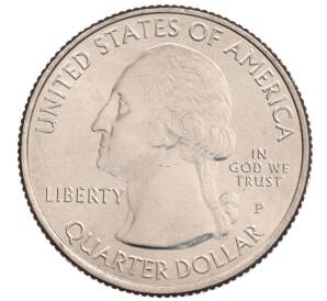 1/4 доллара (25 центов) 2020 года Р США «Национальные парки — №54 Исторический парк Марш-Биллингс-Рокфеллер» — Фото №2