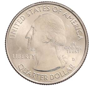 1/4 доллара (25 центов) 2012 года D США «Национальные парки — №12 Национальный исторический парк Чако» — Фото №2