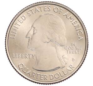 1/4 доллара (25 центов) 2012 года D США «Национальные парки — №12 Национальный исторический парк Чако» — Фото №2