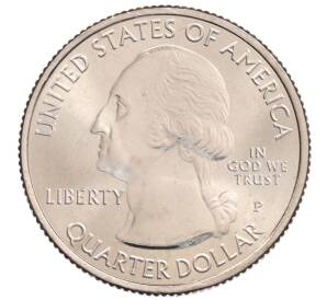 1/4 доллара (25 центов) 2014 года P США «Национальные парки — №23 Национальный парк Арки» — Фото №2