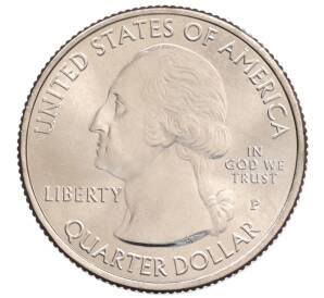 1/4 доллара (25 центов) 2014 года P США «Национальные парки — №23 Национальный парк Арки» — Фото №2