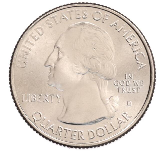 Монета 1/4 доллара (25 центов) 2014 года D США «Национальные парки — №24 Национальный парк Грейт-Санд-Дьюнс» (Артикул: M2-90346) — Фото №2