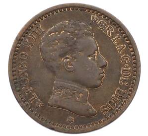 2 сентимо 1904 года Испания — Фото №1