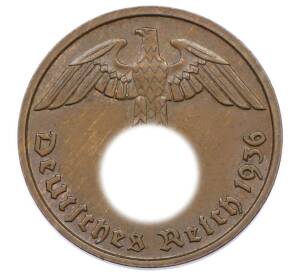 2 рейхспфеннига 1936 года D Германия — Фото №1