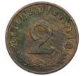 Монета 2 рейхспфеннига 1936 года D Германия (Артикул: K10-5496) — Фото №2