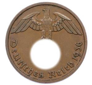 2 рейхспфеннига 1936 года D Германия — Фото №1