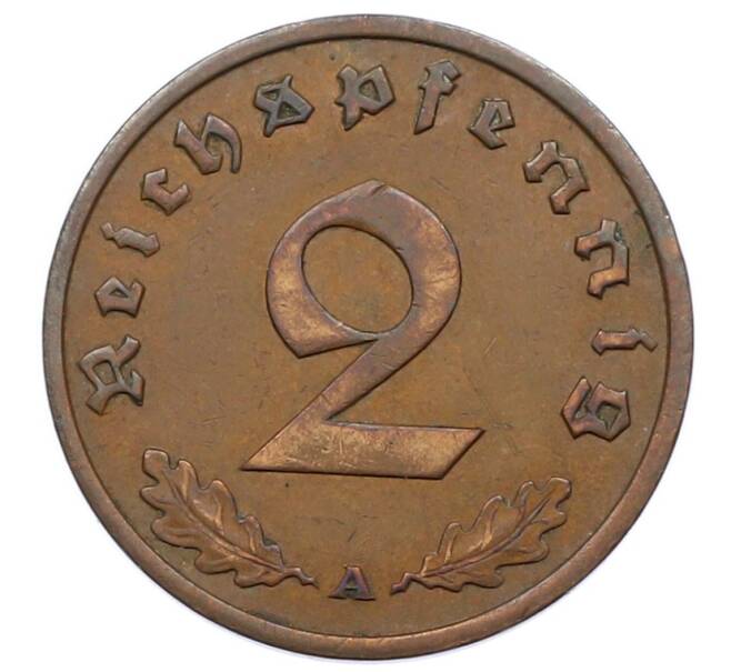 Монета 2 рейхспфеннига 1936 года A Германия (Артикул: K10-5499) — Фото №2