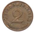 Монета 2 рейхспфеннига 1936 года D Германия (Артикул: K10-5502) — Фото №2