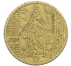 50 евроцентов 2000 года Франция — Фото №1