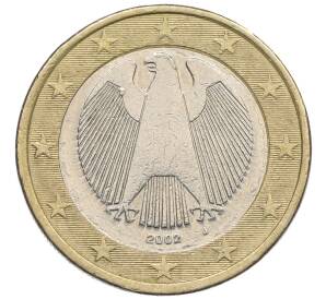1 евро 2002 года J Германия — Фото №1