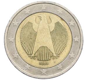2 евро 2002 года A Германия — Фото №1