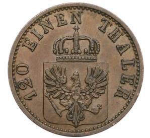 3 пфеннига 1869 года A Пруссия — Фото №2