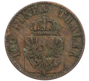 3 пфеннига 1863 года A Пруссия — Фото №2