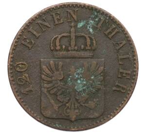 3 пфеннига 1852 года A Пруссия — Фото №2