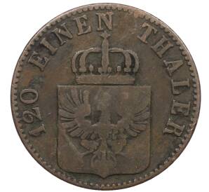 3 пфеннига 1858 года A Пруссия — Фото №2