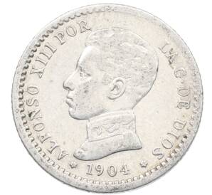 50 сентимо 1904 года Испания