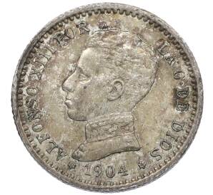 50 сентимо 1904 года Испания