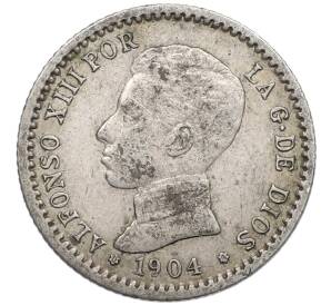 50 сентимо 1904 года Испания