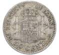 Монета 50 сентимо 1904 года Испания (Артикул: K10-5604) — Фото №2