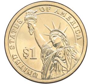 1 доллар 2014 года (D) США «29-й президент США Уоррен Гардинг» — Фото №2