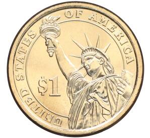 1 доллар 2016 года (P) США «38-й президент США Джеральд Форд»